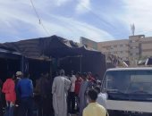 رفع 142 حالة اشغال فى حملة إزالات مكبرة بإدفو