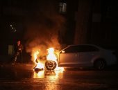 صور.. احتجاجات فى أوكرانيا ضد احتجاز روسيا سفن ببحر آزوف