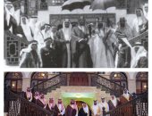 الفرق 88 سنة.. صورة لولى عهد السعودية ونظيره البحرينى تشبه صورة للأجداد
