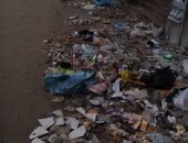 قارئ يشكو انتشار القمامة بميدان ابن الحكم بحلمية الزيتون