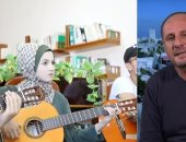 شاهد.. تعليم المواطنة بالفن والموسيقى مبادرة إبداعية بقطاع غزة