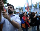 صور.. مظاهرات فى الأرجنتين رفضا لحضور أردوغان قمة مجموعة العشرين