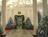 زينة براقة وأجواء ميلادية.. البيت الأبيض يستعد لاستقبال الكريسماس.. فيديو