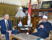 وزير الأوقاف لوفد الاتحاد الأوروبى: نسعى للتواصل وترسيخ أسس الحوار الحضارى