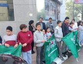 صور.. مظاهرة فى حب السعودية بمناسبة زيارة بن سلمان للقاهرة