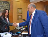 محافظ دمياط تبحث إزالة التعديات والاشغالات مع مديرى "التنظيم والإدارة" و"الزراعة"