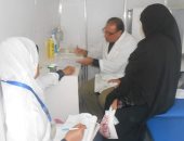 الكشف على 2621 متردد فى قافلة طبية بقريتى ناصف والخطاطبة المحطة بالسادات