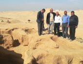بعثات أجنبية ومصرية للتنقيب عن الآثار وترميم معبد مدينة ماضى بالفيوم