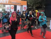 فيديو.. انطلاق أول ماراثون للفتيات بمصر  لمناهضة العنف ضد المرأة 