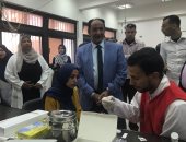 فيديو.. الكشف على 2361 مواطنا فى مبادرة 100 مليون بشمال سيناء 