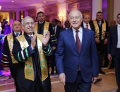 الأمين العام للجامعة العربية يشهد حفل تخرج دفعة ماجستير معهد الإنتاجية والجودة