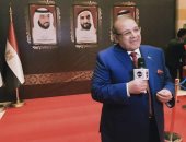 فيديو.. حسن راتب وإلهام شاهين وأحمد بدير فى احتفال سفارة الإمارات بعيدها الـ47