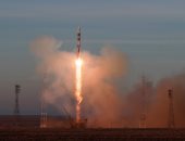 صور.. روسيا تطلق صاروخ سويوز فى رحلة إلى محطة الفضاء الدولية