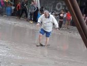 قارئ يشكو غرق شوارع منطقة خورشيد بمياه الصرف الصحى فى الإسكندرية 