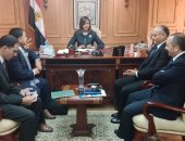 وزيرة الهجرة تستقبل خبيرا مصريا بالخارج فى تطوير أنظمة الملاحة البحرية