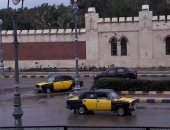 صور .. أمطار غزيرة على الإسكندرية ورفع حالة الطوارئ