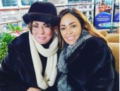 شاهد أحدث ظهور للفنانة لبنى عبد العزيز بصحبة داليا البحيرى