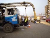 محافظة القاهرة تعلن حالة الطوارئ وتنشر معداتها استعدادا للأمطار.. صور