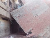 مصرع طفلة انهار عليها جزء من حائط في حوش بطهطا شمال سوهاج