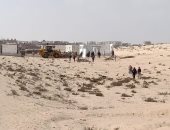 لجنة التعديات بشمال سيناء تخلى مساحة 144 فدانا تعديات
