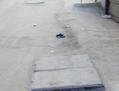 صور.. قارئ يطالب برصف شارع النيل بمنطقة الوراق بالجيزة