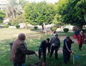 صور.. محافظ الإسكندرية يطلق مبادرة لتنظيف حديقة الشلالات