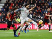 ليفربول يتفوق على بورنموث بهدف محمد صلاح فى الشوط الأول.. فيديو