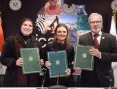 وزيرة الاستثمار تشهد توقيع منحة لبرنامج التنمية المجتمعية بقيمة 15 مليون يورو