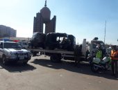ضبط 12 سيارة ودراجة بخارية متروكة فى حملات بالقاهرة