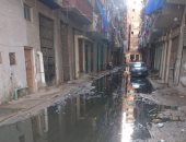 قارئ  يشكو من تهالك شبكة الصرف الصحى بمنطقة الفلكى بالاسكندرية