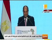 الرئيس السيسي: فعاليات إفريقيا 2018 أكدت اهتمام مصر بدعم مصالح القارة