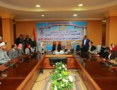 محافظ كفر الشيخ يشهد إحتفالية ختام حملة الـ "16 يوم" لمناهضة العنف ضد المرأة