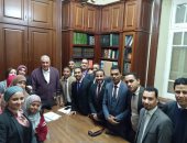 سامح عاشور يلتقى خريجى الدفعة الأولى لمعهد المحاماة بالقاهرة الكبرى