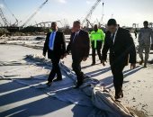 رئيس ميناء دمياط يتفقد مشروع المحطة متعددة الأغراض