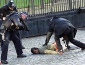 صور.. الشرطة البريطانية تعتقل رجلا حاول اقتحام قصر ويستمنستر