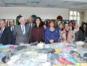 ماريان عازر: معرض الملابس بجامعة القاهرة نموذج للتكافل يحتذى به   