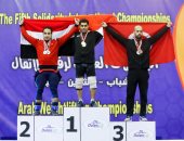محمد إيهاب يسيطر على ذهب بطولتى التضامن والعرب لرفع الأثقال