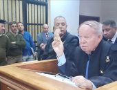 صور.. فتحى سرور يترافع فى قضية بمحكمة جنايات دمنهور
