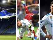 حصاد 2018..لحظات صادمة خلعت قلوب عشاق الكرة فى العالم.. كتف صلاح فى الصدارة