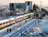 ارتفاع حصيلة ضحايا حادث تحطم قطار فى تركيا إلى 9 قتلى