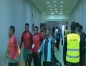 فيديو.. جيما الإثيوبى يصل ملعب برج العرب لمواجهة الأهلى