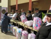  صور.. فيها حاجة حلوة.. قوافل الداخلية توزع بطاطين على البسطاء بالمحافظات