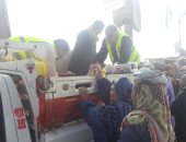 مستقبل وطن ببنى سويف ينظم حملة للتبرع بالدم ..ويطلق منفذ لبيع السلع