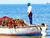صورة اليوم.. عملت صياد سمك وصيد السمك غية