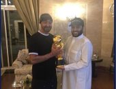 تركى آل شيخ يلتقى ولى عهد أبو ظبى الشيخ محمد بن زايد