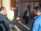 رئيس جامعة العريش يتفقد  الإنشاءات الجديدة