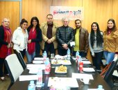 صور.. سليم سحاب يكشف تفاصيل مشروعاته الفنية الجديدة فى ندوته بـ"اليوم السابع"