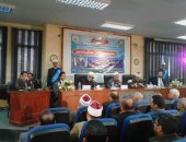 فرقة إندونيسية تنشد مدائح نبوية بكلية الدعوة الإسلامية بحضور المفتى