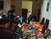 وزيرة الثقافة تتفقد مكتبة مصر العامة بمطروح على هامش مؤتمر أدباء مصر.. فيديو وصور