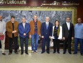 المحافظ يلتقى إدارة مهرجان الأقصر للسينما الإفريقية 